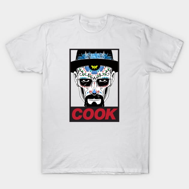 Heisenberg COOK Suger Skull T-Shirt by DavidLoblaw